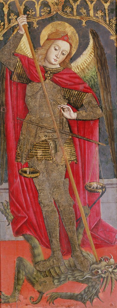 St. Michael Slaying the Dragon by Jean Mirailhet